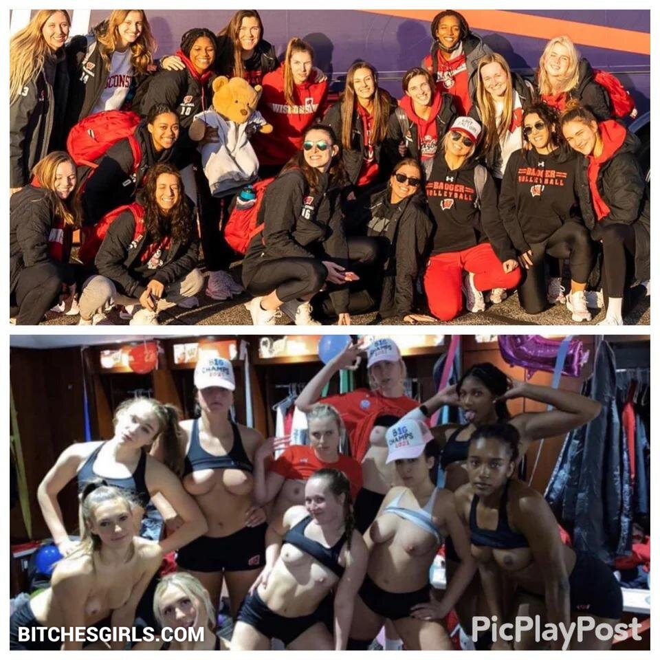 Wisconsin volley ball team nude